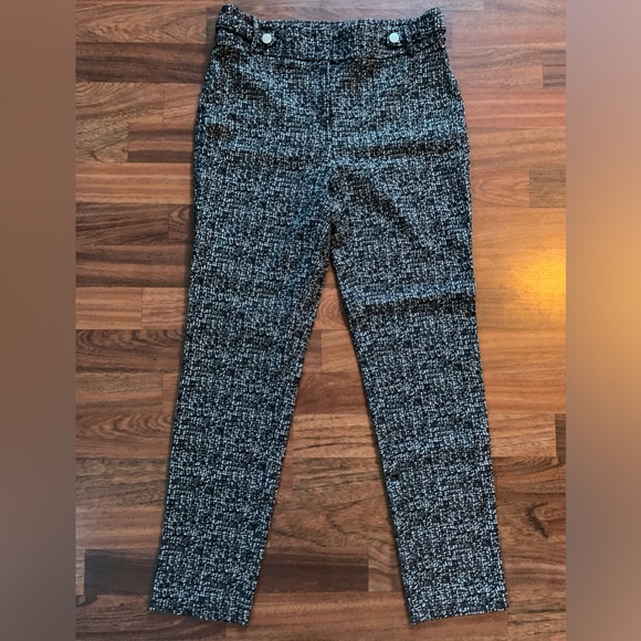 Calvin Klein Black Static Dress Pants Size 4 - Picture 1 of 7